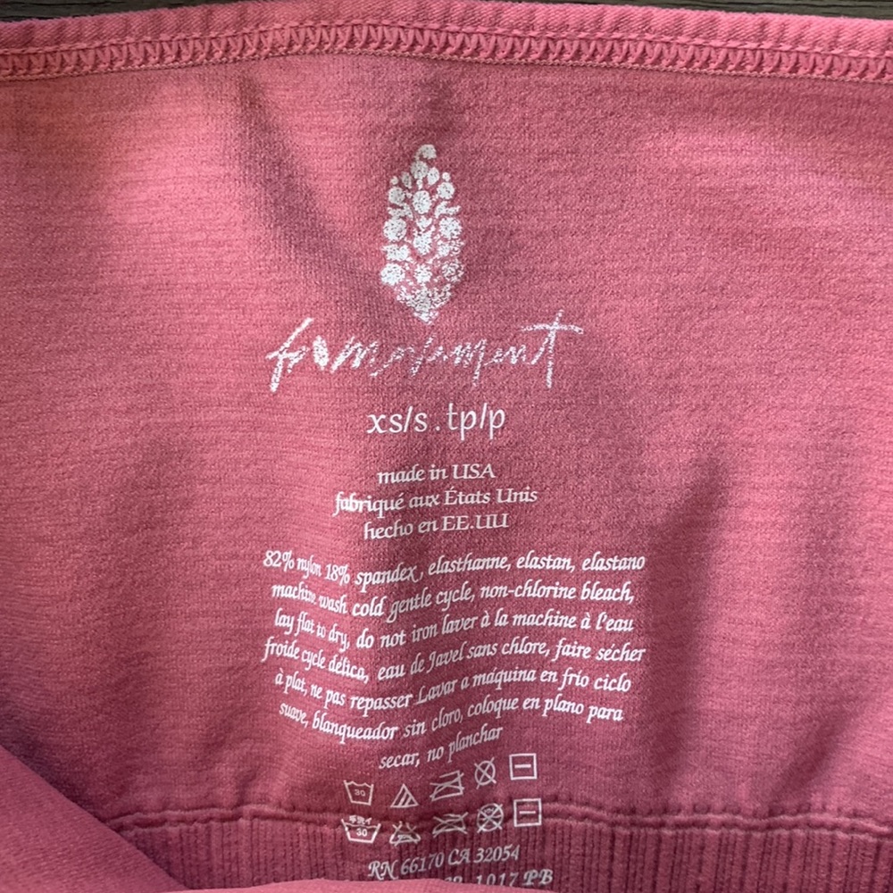 NWOT! FP Free People Movement Good Karma Crop Tank Sz XS/S - Picture 6 of 6